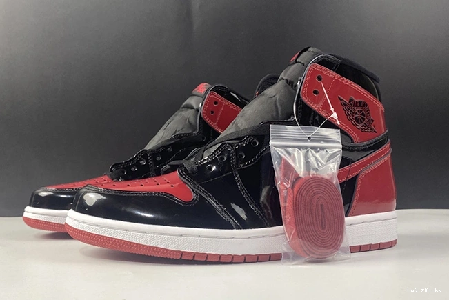 “Bred Patent” Jordan 192 High AllSeason 555088-063 Air 1 OG 1001